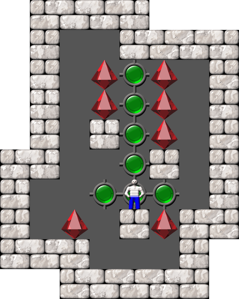 Sokoban Chrysalis Collection 10 level 43